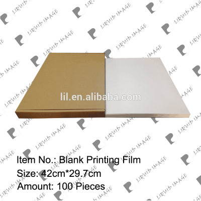 A4PVA100 liquid image A4 Size water transfer printing blank films