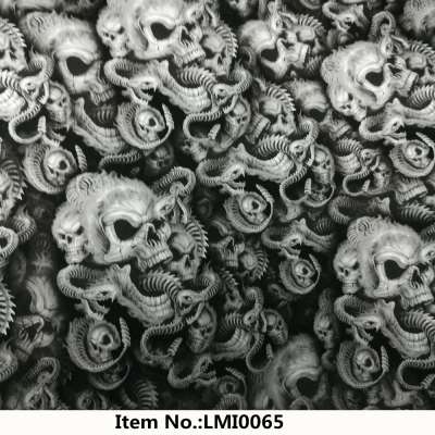 New coming Skull water transfer hydro dipping printing film LMI0065