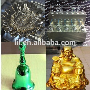 gold chrome spray painting machine / spray on chrome paint machine