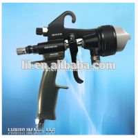 high pressure hvlp dual head nozzle spray gun for chrome spray