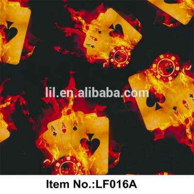 New design pva print film NO. LF016A Liquid transfer hydro dipping cubic film