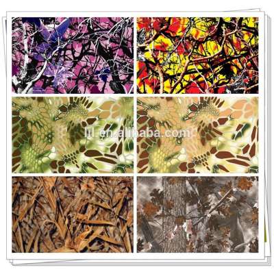 camo pva water transfer printing film hydrographics No. LYH-FSC04 A3 package 10 patterns