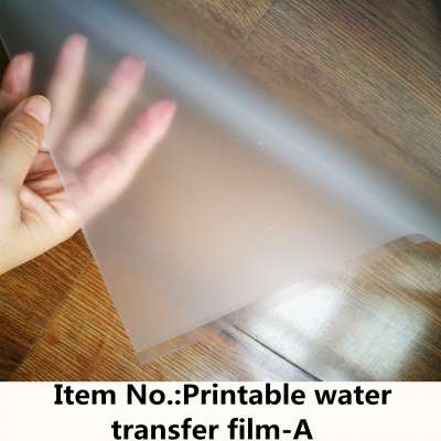 Printable hydro dipping film A blank film package for printing