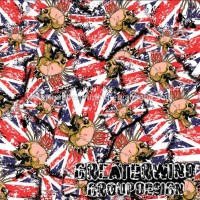 water transfer printing Hydrographic British flag skull GWR009 width 100 cm